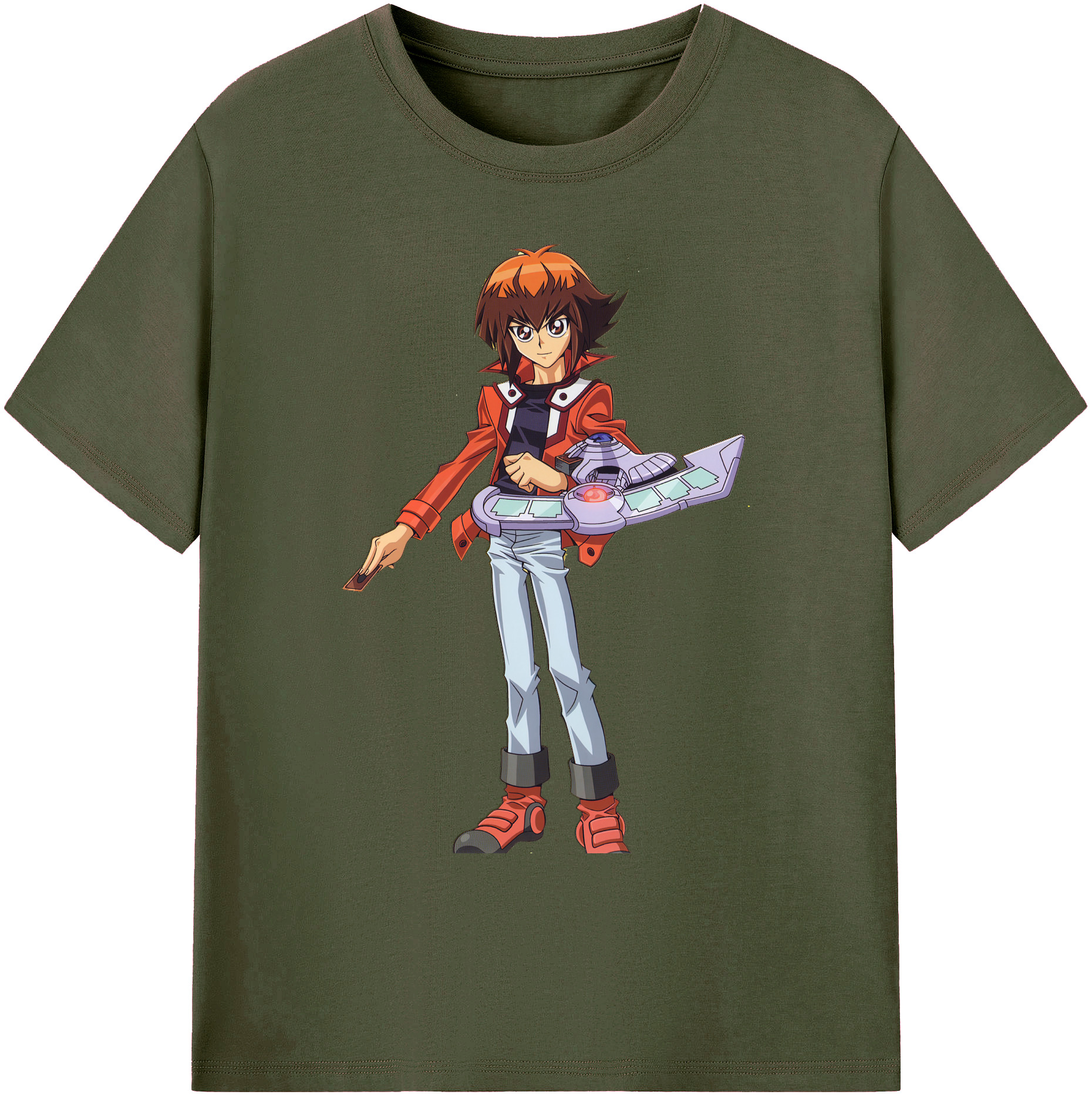（画像用） 遊☆戯☆王 Yu-Gi-Oh! 綿100％ メンズ半袖Tシャツ｜肌触りやわらか＆通気性